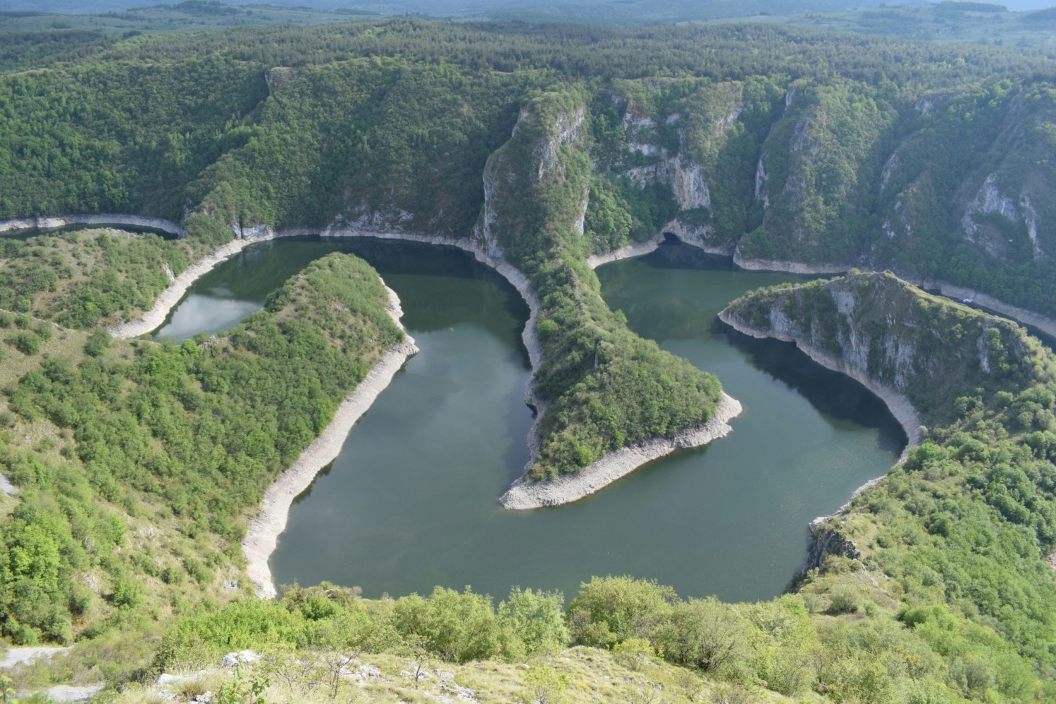 Увац са видиковца