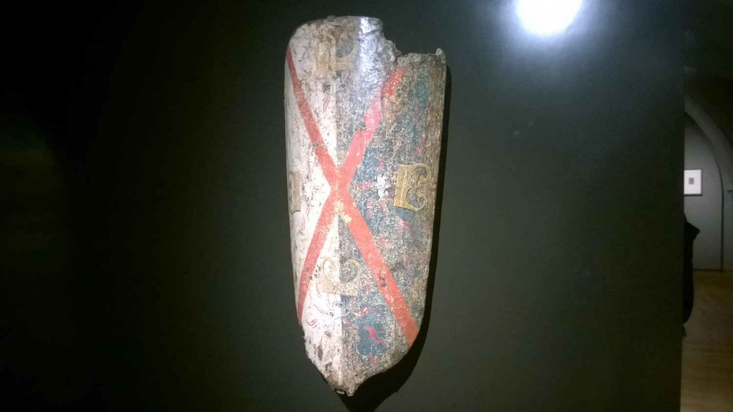 Историјски штит, музејска поставка