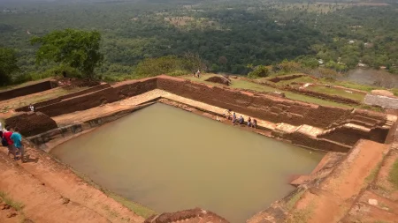 Изгледа као да је базен за складиштење воде Сигирија - Шри Ланка - putujemo.org