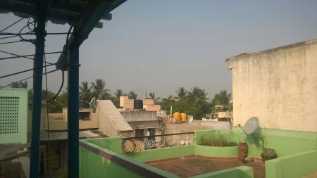 Поглед са врха зграде Харисове гарсоњере - Индија