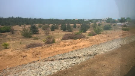 Пут између Ченаја и Махабалипурама - полу пустиња - Индија